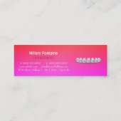 Mini Carte de visite orthodontiste (Dos)