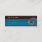 MINI CARTE DE VISITE :: paisley 1 (Dos)