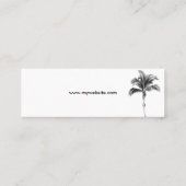 Mini Carte de visite Palm Tree (Dos)