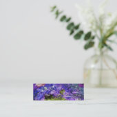 Mini Carte de visite peintre - Personnalisable (Debout devant)