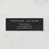 Mini Carte de visite personnel de chef/restauration de (Dos)