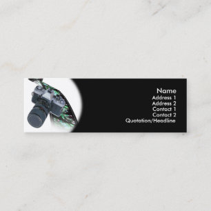 Mini Carte de visite photographe