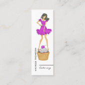 Mini Carte de visite pour entreprise de restauration (Devant)