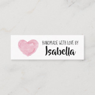 Mini Carte de visite pour petite entreprise artisanale