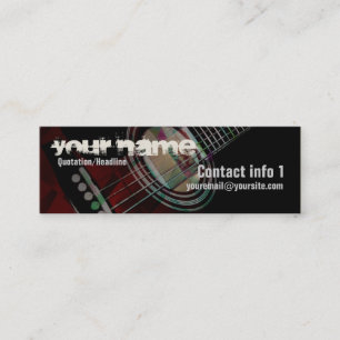 Mini Carte de visite pour petite entreprise "Redtrax" G