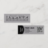 Mini Carte de visite Power Yoga (Devant / Derrière)