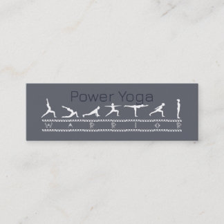 Mini Carte de visite Power Yoga