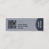 Mini Carte de visite Power Yoga (Dos)