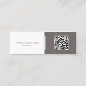 Mini Carte de visite professionnel minimaliste (Dos)