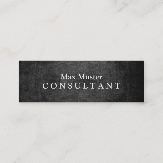 Mini Carte de visite professionnelle (Devant)