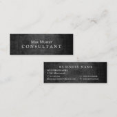 Mini Carte de visite professionnelle (Devant / Derrière)