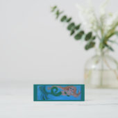 Mini carte de visite professionnelle de visite de (Debout devant)