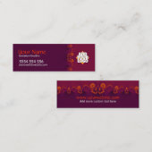 Mini Carte de visite Regalicurlz (Devant / Derrière)