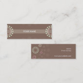 Mini CARTE DE VISITE :: rétrospot 4 (Devant / Derrière)