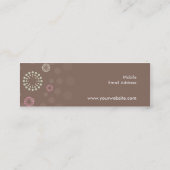 Mini CARTE DE VISITE :: rétrospot 4 (Dos)