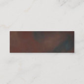 Mini Carte de visite rouillé (Dos)