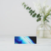 Mini carte de visite signet Abstrait (Debout devant)