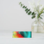 Mini carte de visite signet Abstrait (Debout devant)