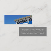 Mini Carte de visite signet d'été (Devant / Derrière)