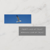 Mini Carte de visite signet Seagull (Devant / Derrière)