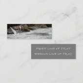 Mini Carte de visite signet Seagull (Devant / Derrière)