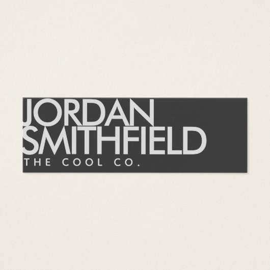 Mini Carte de visite simple (Devant)