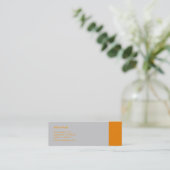Mini Carte de visite simple (Debout devant)