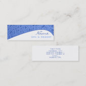 Mini Carte de visite spa (Devant / Derrière)