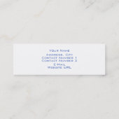 Mini Carte de visite spa (Dos)