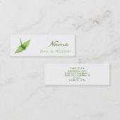 Mini Carte de visite spa (Devant / Derrière)