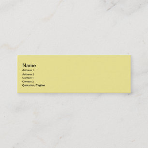 Mini Carte de visite standard