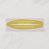 Mini Carte de visite surf (Dos)