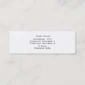 Mini Carte de visite Sushi Bar (Dos)