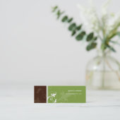 MINI CARTE DE VISITE :: verve 3 (Debout devant)