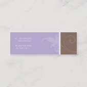 MINI CARTE DE VISITE :: verve 5 (Dos)