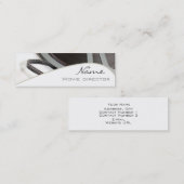 Mini Carte de visite vidéo (Devant / Derrière)