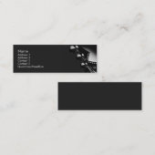 Mini Carte de visite vidéo (Devant / Derrière)