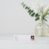 Mini Carte de visite vintage (Debout devant)