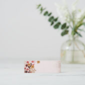 Mini Carte de visite vintage de Sakura (Debout devant)