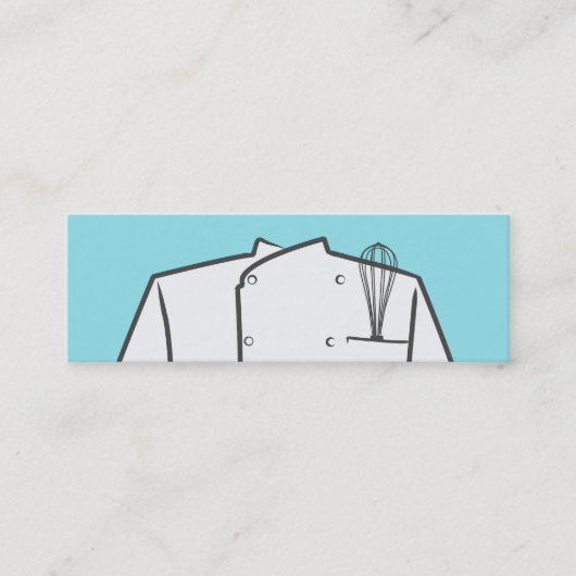 Mini Carte de visite Whisk Chef personnel (Devant)