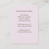 Mini carte d'insecte pour l'organisateur (Dos)