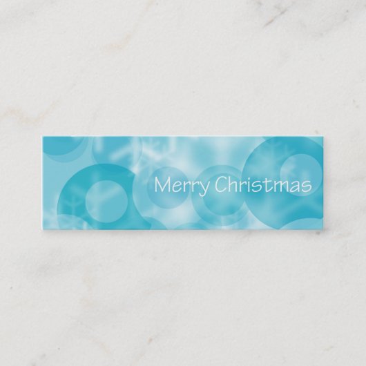 Mini carte personnalisable de vacances (Devant)