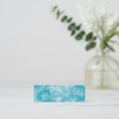 Mini carte personnalisable de vacances (Debout devant)