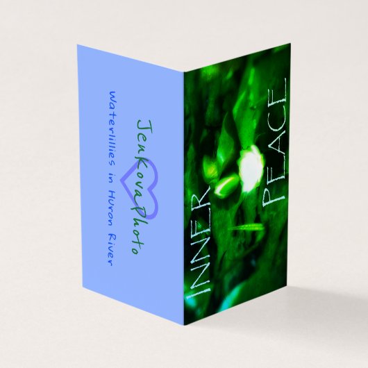 MINI CARTES 2x3.5 de PAIX INTÉRIEURE horizontales (Extérieur)