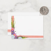 Mini cartes Coral Crush (Devant/Arrière en situation)