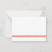 Mini cartes Coral Crush (Dos)