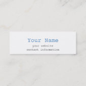 mini cartes de créativité (Dos)