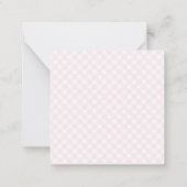 Mini Cartes de la Saint Valentin Pink Bow (Dos)
