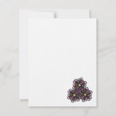 Mini Cartes de Note Design Floral Chic (Devant)