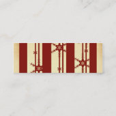 Mini cartes de visite de Joyeux Noël (Dos)